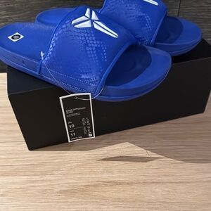 Nike Blue Slide Sandals